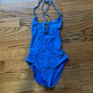 Electric Blue Aerie One Piece Swimsuit